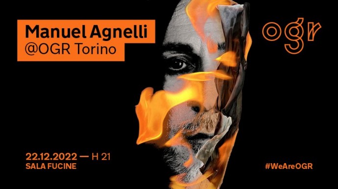 Manuel Agnelli arriva in concerto il 22 dicembre 2022 alle Ogr di Torino